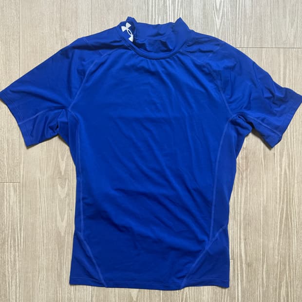 언더아머 컴프레션 모크넥 블루