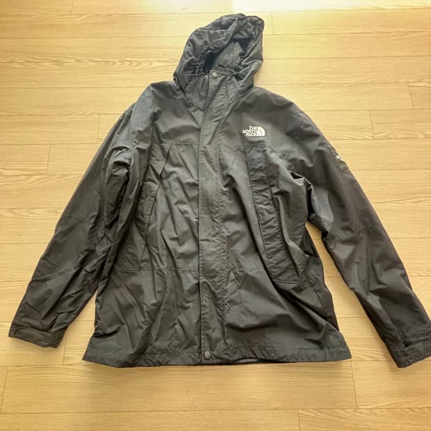 노스페이스 바람막이 블랙