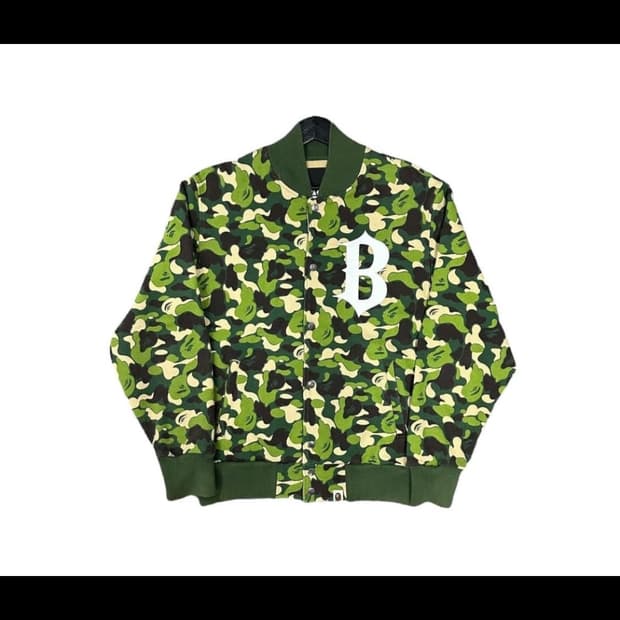 베이프 녹계 바시티 