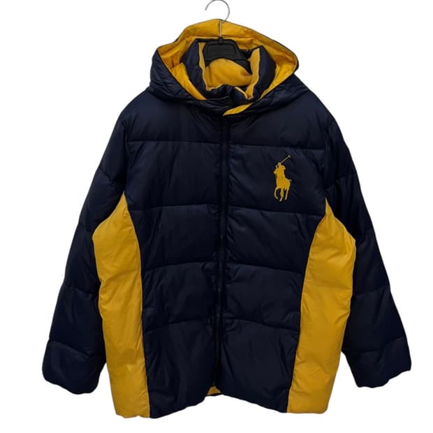 폴로랄프로렌 후드탈착 다운패딩