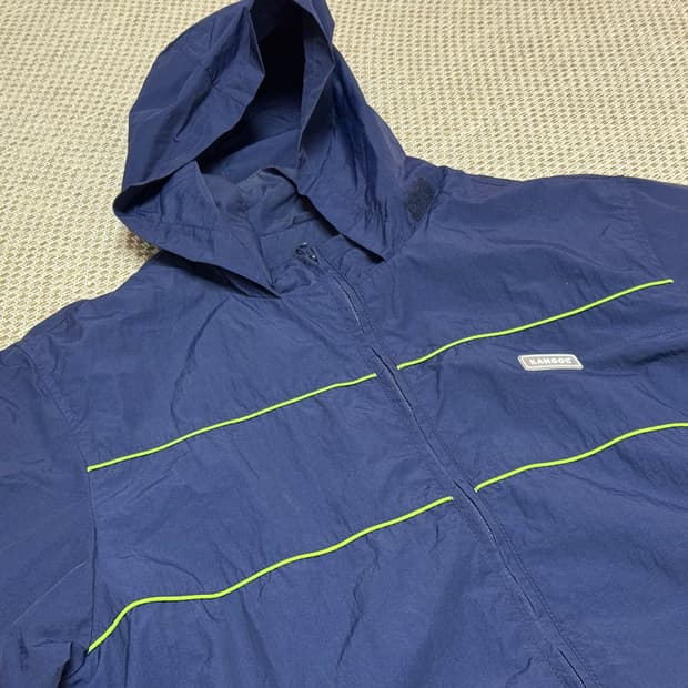 캉골 레트로 컬러드 지프 자켓 XL사이즈