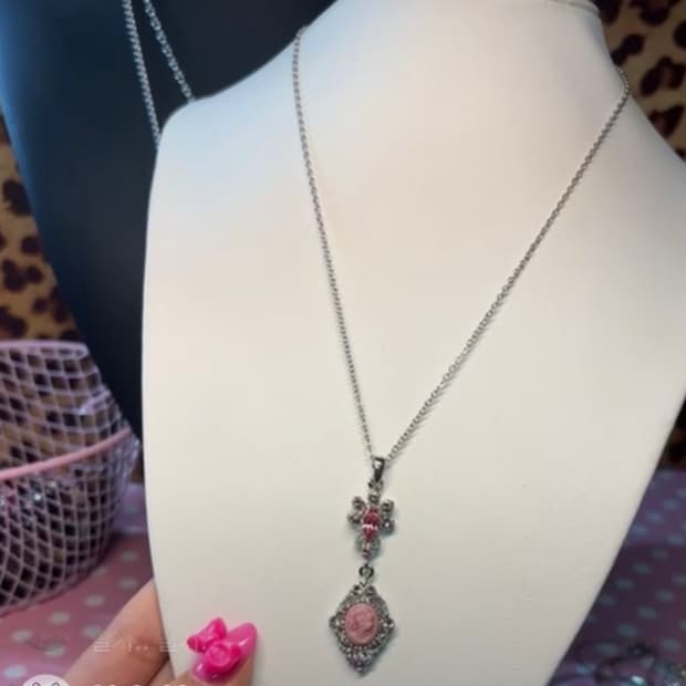 실버 목걸이 갸루깔 빈티지