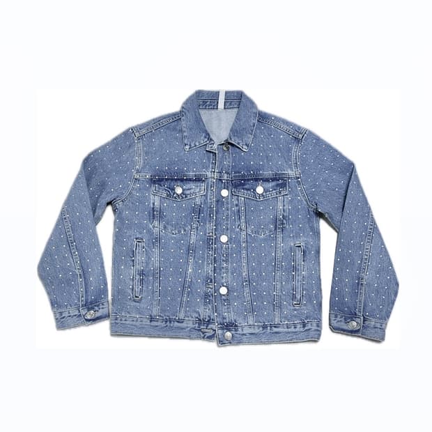 급처분! ZARA 자라 라인스톤 데님 셋업 S/M