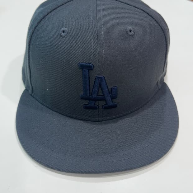 뉴에라 59fifty LA다저스 볼캡 모자 차콜 712 59.6