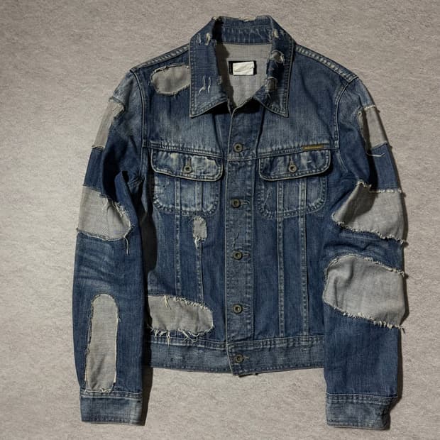 04AW 돌체앤가바나 디스트로이드 데님자켓