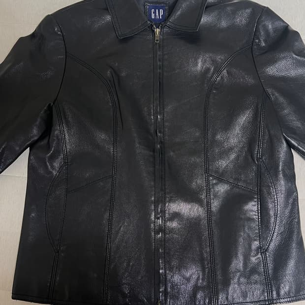 VINTAGE GAP SLIM LEATHER JACKET