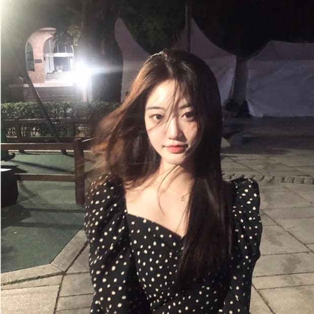 제니오 도트 블라우스