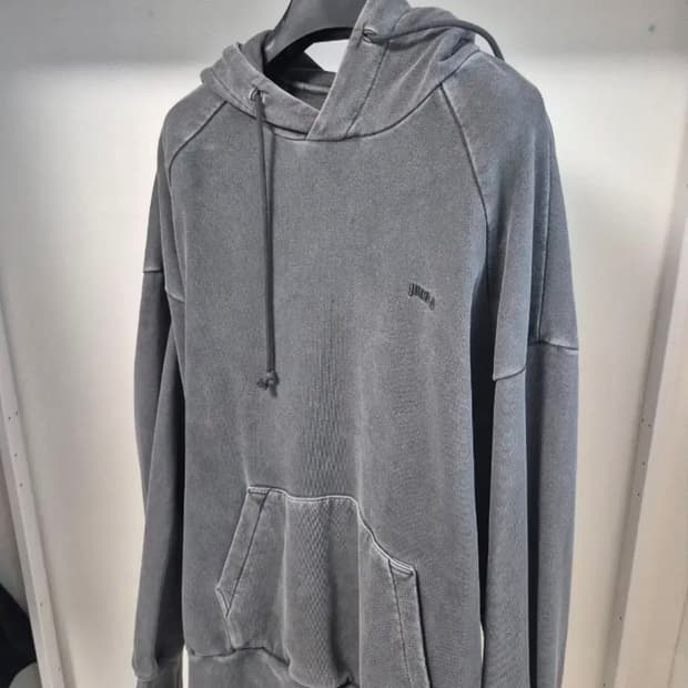 (M) 22년 준지 가먼트다잉 후드티