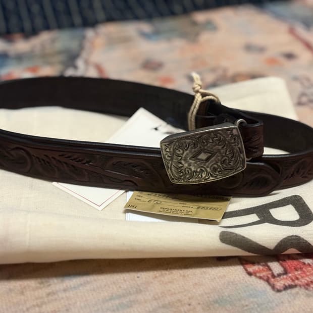 RRL 핸드툴 레더벨트 32사이즈 판매 합니다