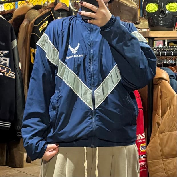 [HI] ARMY 아마 바람막이 블루