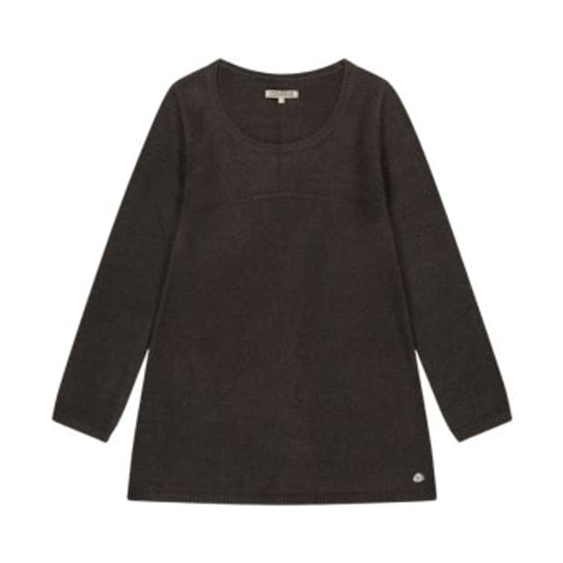 코이세이오 부클 니트 원피스 브라운 1