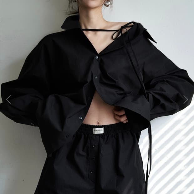 😍무배)랑거 언발셔츠