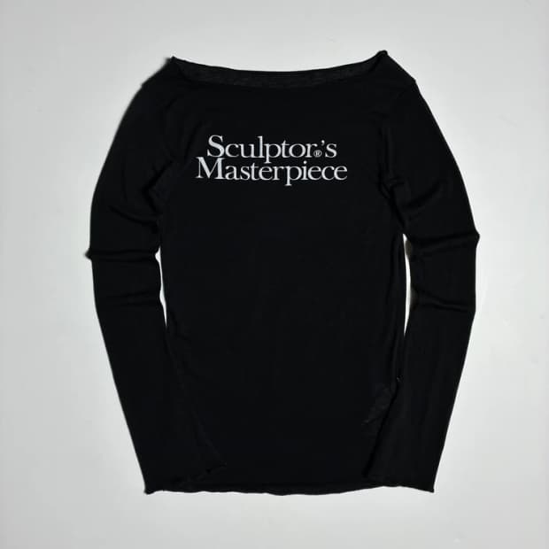 스컬프터 24SS 마스터피스 시어 탑 롱슬리브 R1342