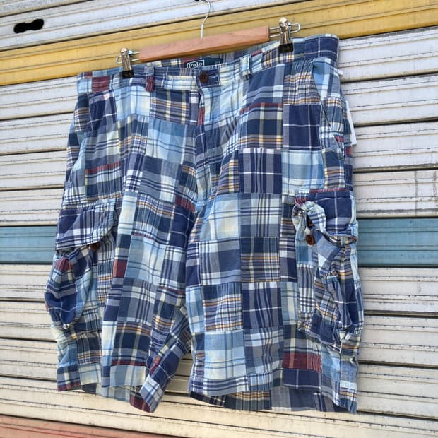 Polo Ralph Lauren 패치워크 카고 쇼츠 34