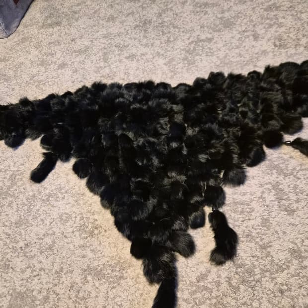 렉스 미니 숄겸 목도리