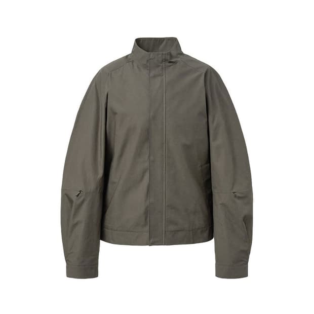 [판매] 아모멘토 래글런 코튼 집점퍼 브라운 L