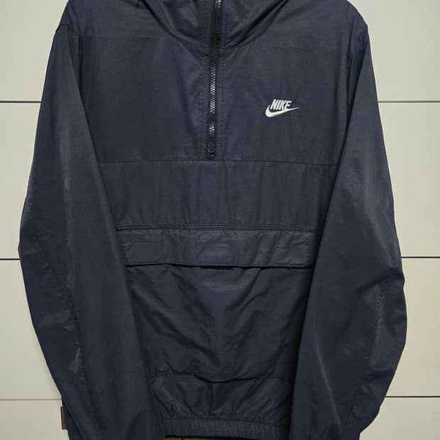 나이키 NSW 후디스 블랙 아노락