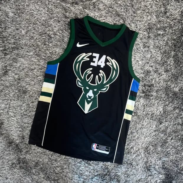 NBA 나이키 밀워키 아테토쿤보 저지 (105)