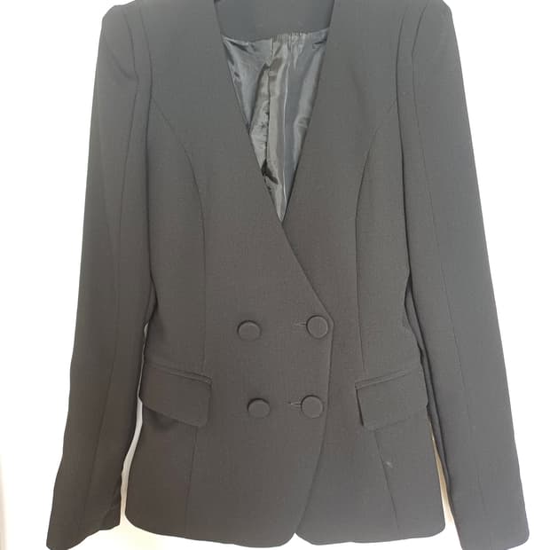 파워숄더 자켓M