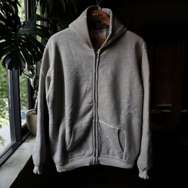 [2]아프레쎄 빈티지 후드 집업 그레이