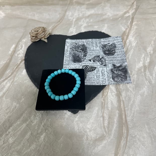 빈티지  터키석 밴딩 팔찌