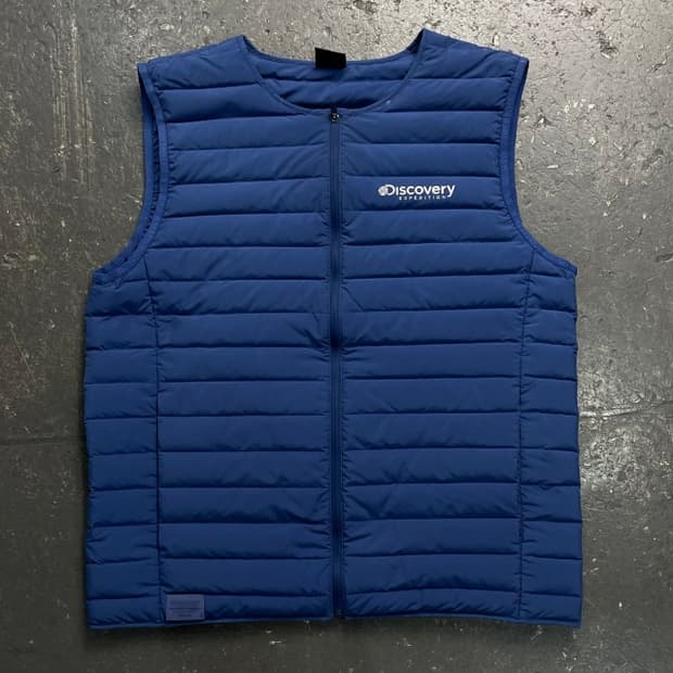 100 디스커버리 패딩조끼