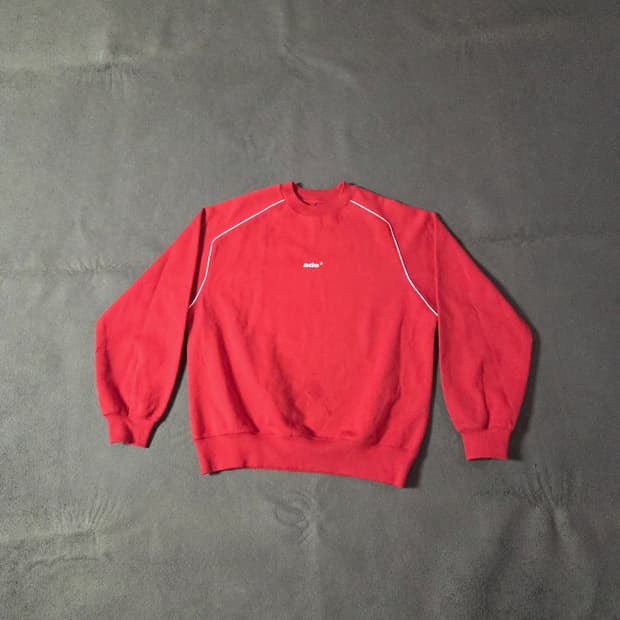 19SS 아더에러 썬더 맨투맨 3 레드