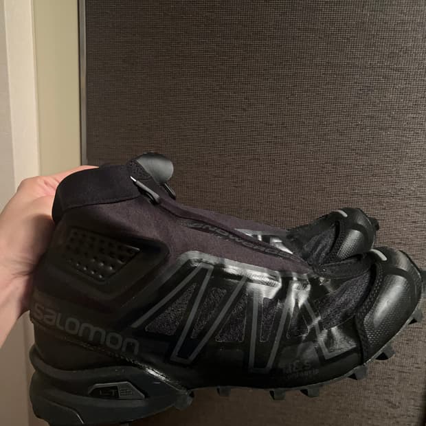 살로몬 스노우 크로스 블랙 