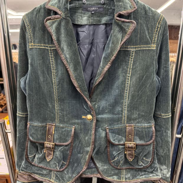japanese vintage 여성 블레이저 자켓