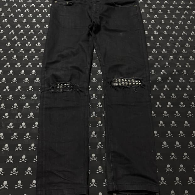 “Saint Laurent Paris” Stud pants 16Hedi