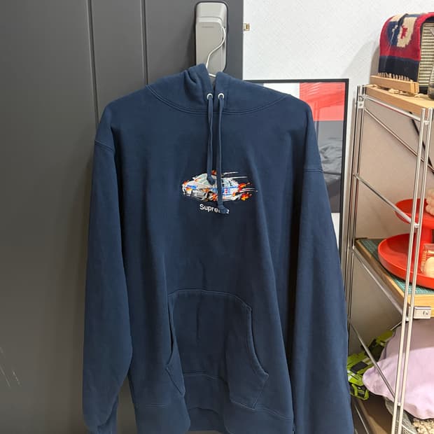 슈프림 19FW COP CAR 후드 L