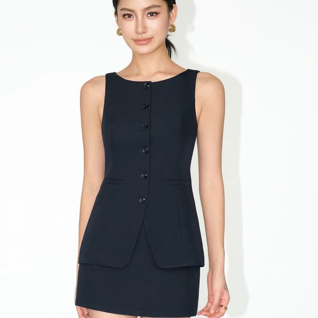 여성 정장조끼 베스트 M