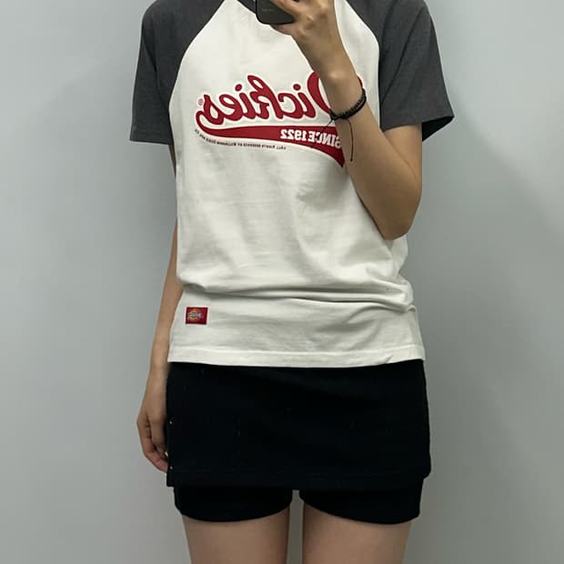디키즈 y2k 와투케 나그랑 반팔 티셔츠 