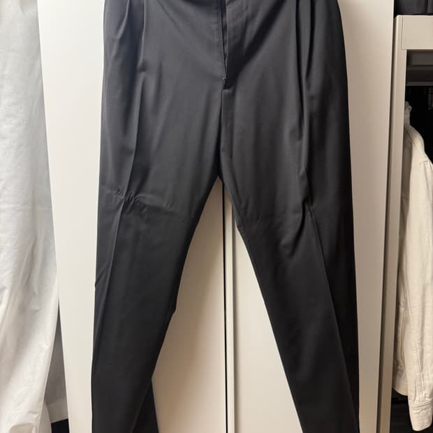 RECTO 렉토 슬렉스 블랙 바지 L