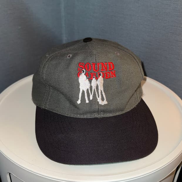 90s sound garden band cap