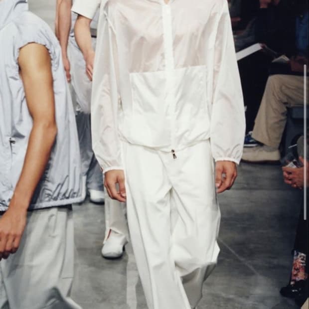 프라다 00s 아카이브 윈드 브레이커