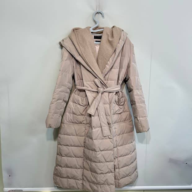 시슬리 구스다운 롱패딩 95 66-77 