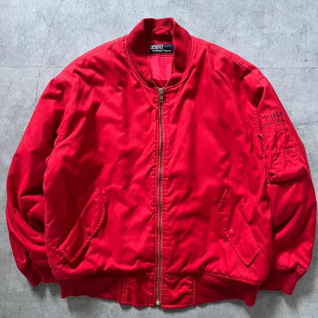 Polo 폴로 랄프로렌 90s MA-1 봄버 자켓
