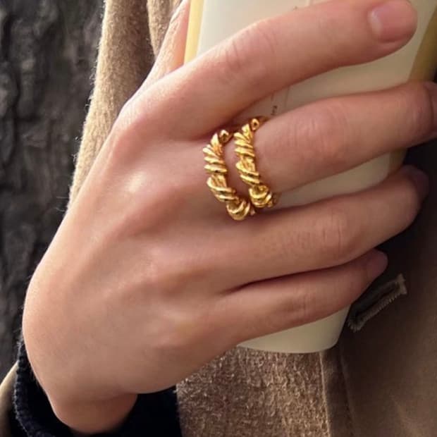 콜드프레임 고드리안 링 골드