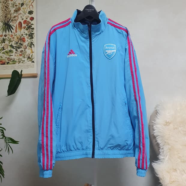 [L] 아디다스X아스날 리버시블 바람막이 자켓