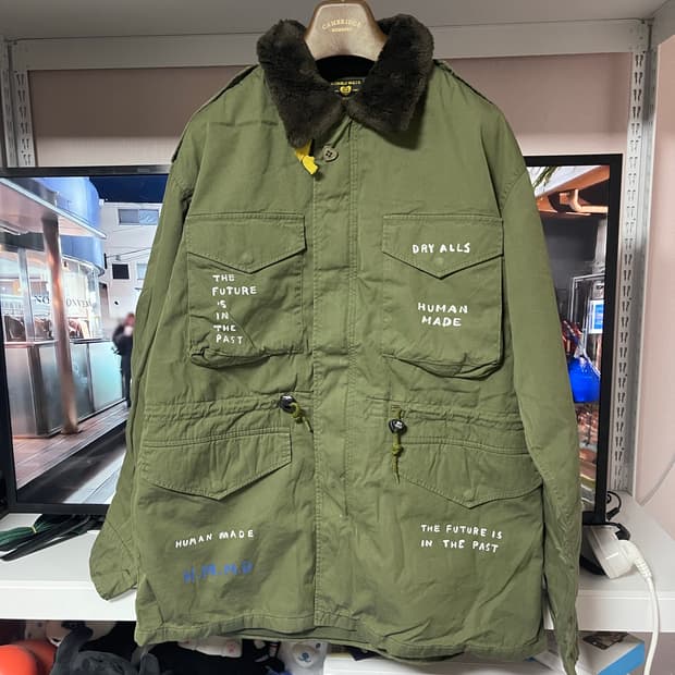 2XL)휴먼메이드 필드자켓 올리버 드랩