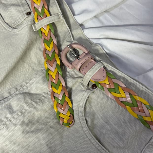 빈티지 위빙 벨트