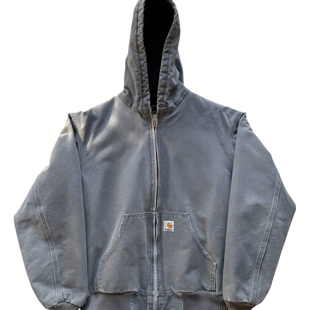 칼하트 Made in USA J140 액티브 자켓 그레이