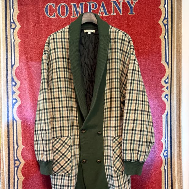 Natuhara 더블브레스트 숄가디건 L