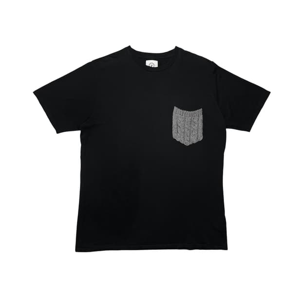knit pocket T-shirt
