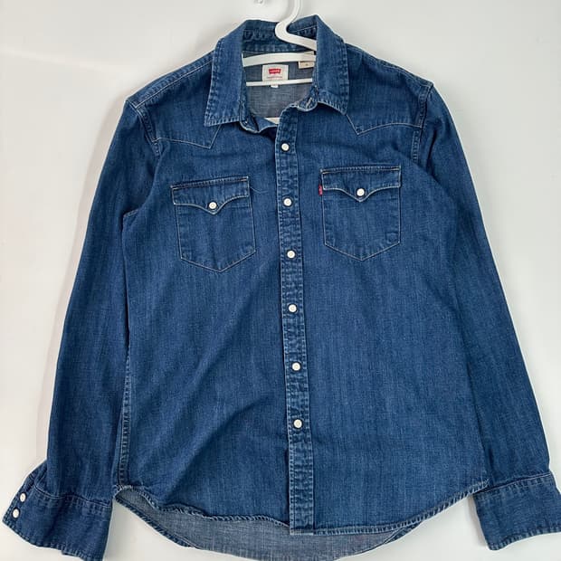 리바이스 Levis 웨스턴 데님셔츠 M