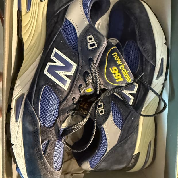 뉴발란스 991 메이드인UK 네이비 (260)