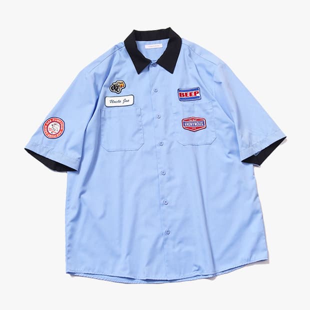 FREAK’S STORE - PATCH WORK SHIRT