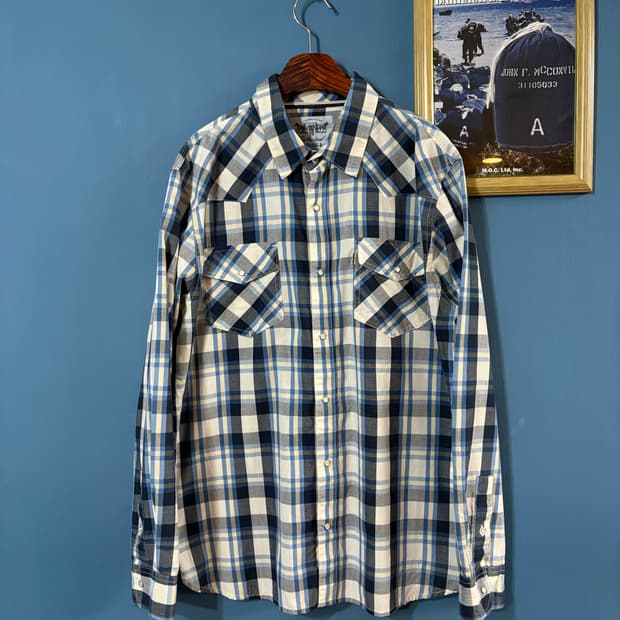 00‘s Levis Check Western  shirt.