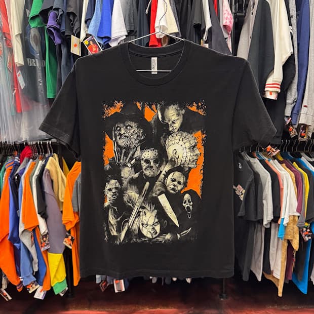 2000년대 빈티지 Halloween Squad 갱단 티셔츠